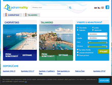 Tablet Screenshot of jadran-reality.sk